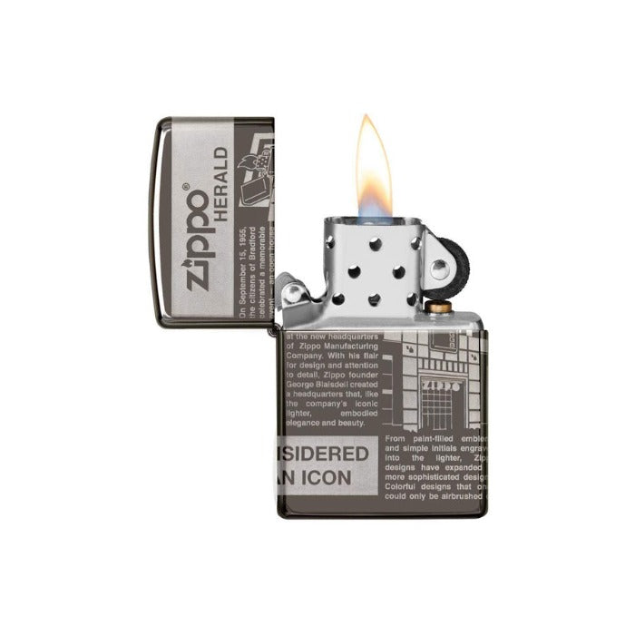 Zippo Newsprint Design Lighter, Lighter, - Outdoor Kuwait