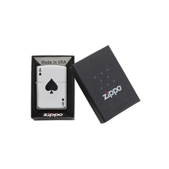 Zippo Simple Spade Lighter-Lighters & Matches-Outdoor.com.kw