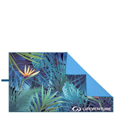 Lifesystems Recycled SoftFibre Trek Towel, Tropical, Giant-Outdoor.com.kw