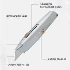 Stanley 6 Inches Classic 99® Retractable Utility Knife-Tools-Outdoor.com.kw