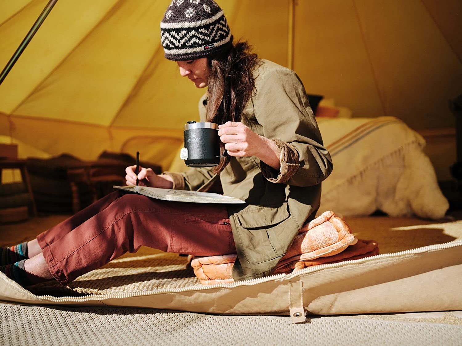 Stanley 355ml / 12oz Vac Camp Mug, Mugs,    - Outdoor Kuwait