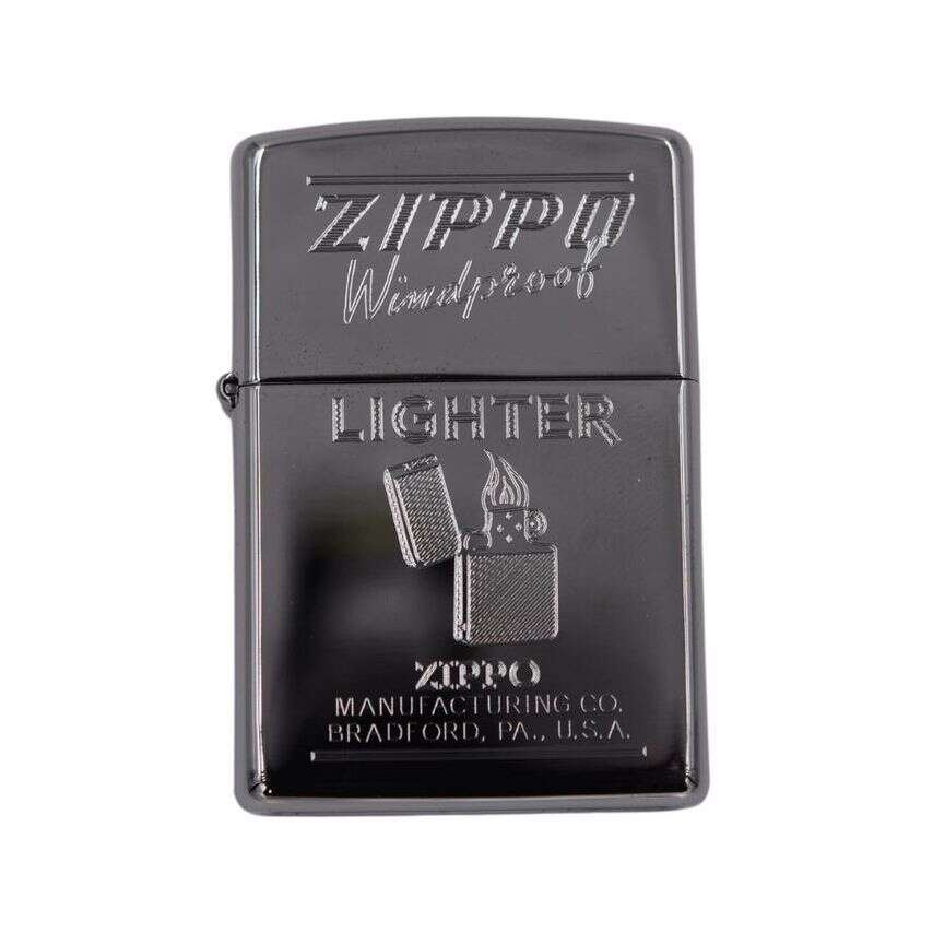 Zippo High Polish Chrome Zippo Windproof Lighter, Lighters & Matches,    - Outdoor Kuwait