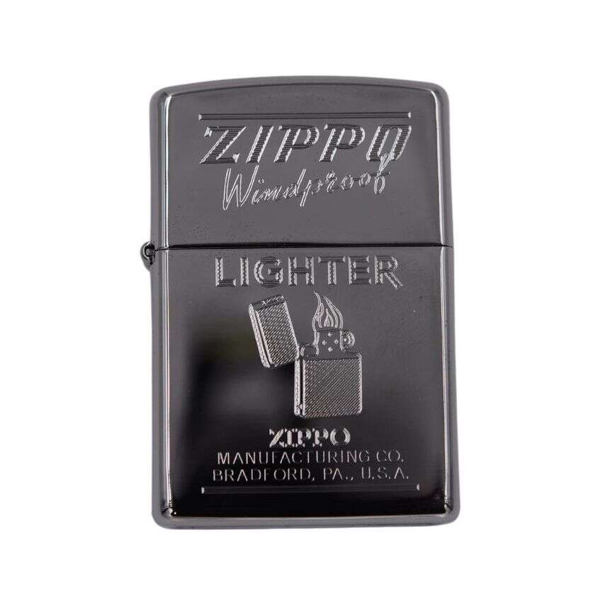 Zippo High Polish Chrome Zippo Windproof Lighter, Lighter, - Outdoor Kuwait