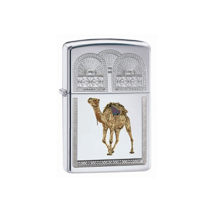 Zippo Camel Chrome Lighter, Lighter, - Outdoor Kuwait
