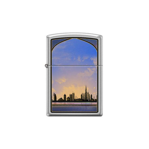 Zippo Dubai City Skyline Lighter-Lighters & Matches-Outdoor.com.kw