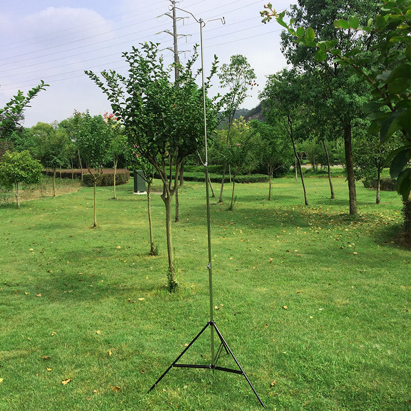 Campingmoon Double Hook Camp Lamp Post with Tripod, Camping Lights & Lanterns,    - Outdoor Kuwait