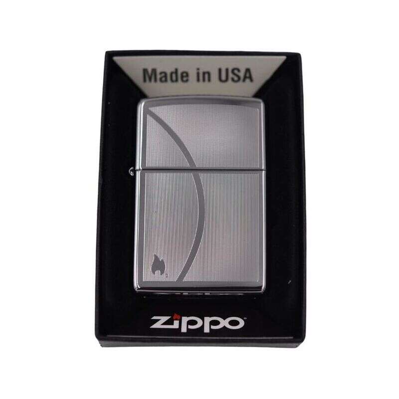 Zippo High Polish Chrome Zippo2 Windproof Lighter, Lighters & Matches,    - Outdoor Kuwait
