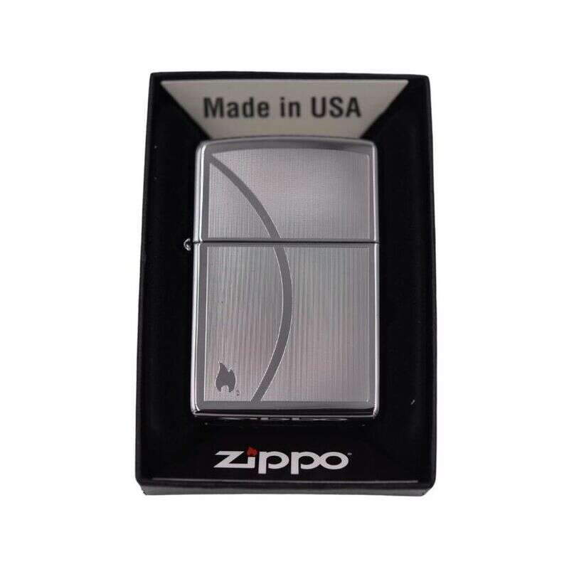 Zippo High Polish Chrome Zippo2 Windproof Lighter, Lighter, - Outdoor Kuwait