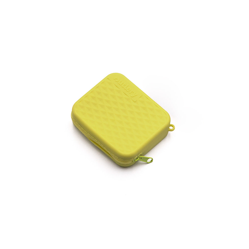 Outlery Silicone Pouch, Reusable Cutlery, Sage Green   - Outdoor Kuwait