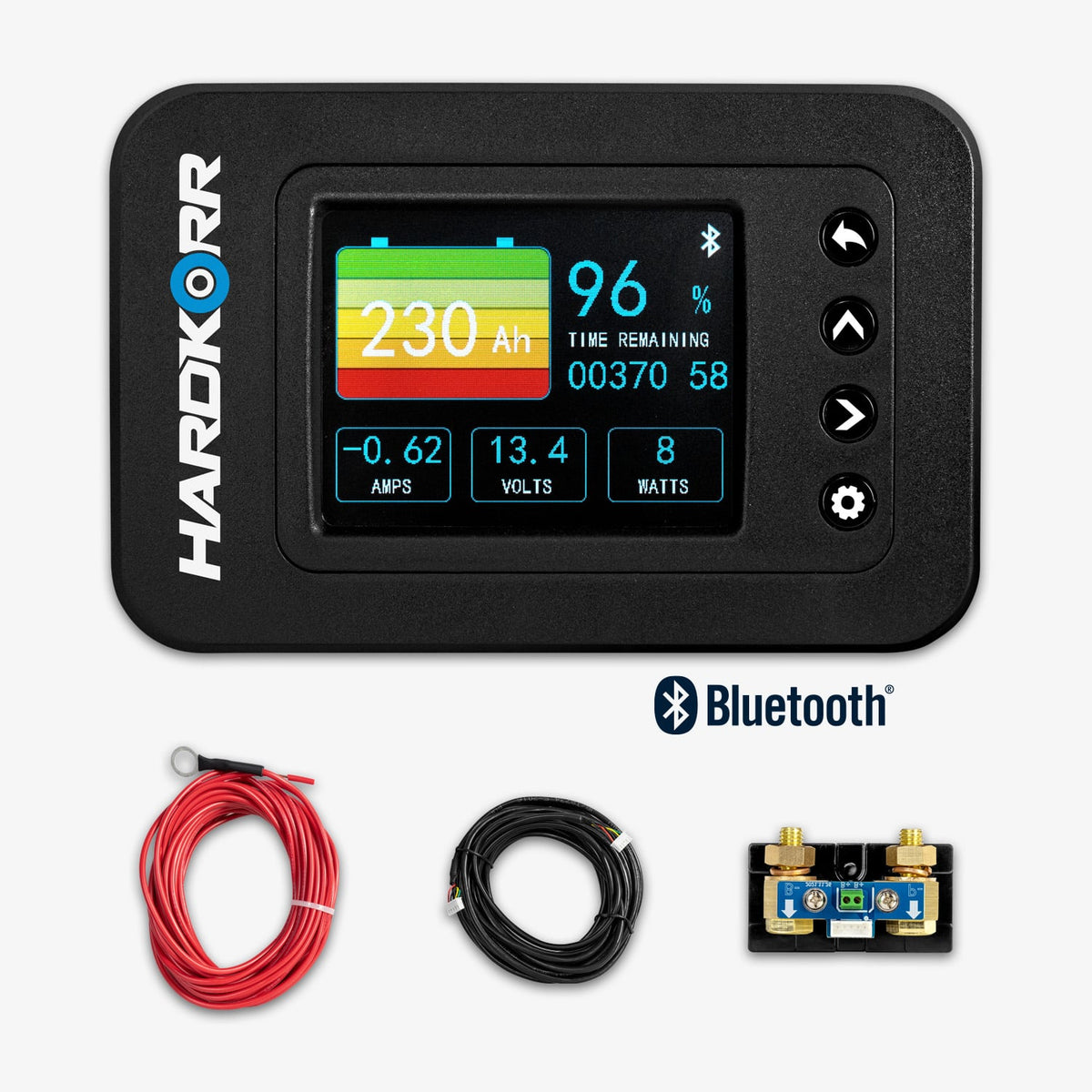 Hardkorr Bluetooth Battery Monitor With High - Precision 500A Shunt, ,    - Outdoor Kuwait