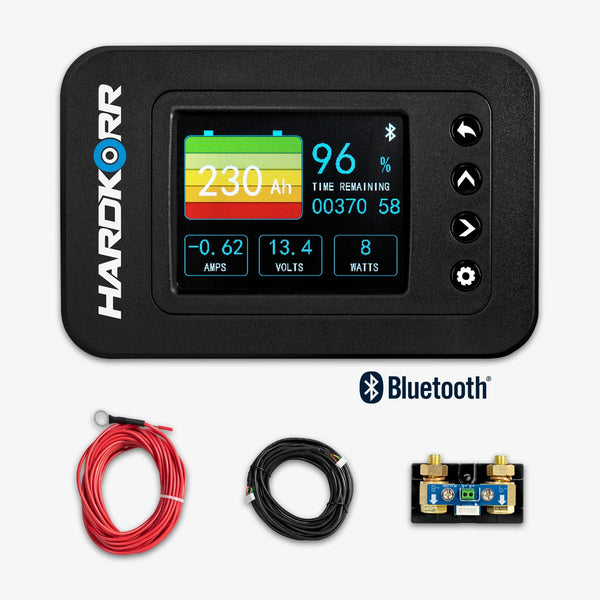 Hardkorr Bluetooth Battery Monitor With High - Precision 500A Shunt