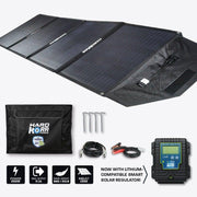 Hardkorr 200W Heavy Duty Portable Solar Mat with Crocskin Cell Armour, Solar Panel, - Outdoor Kuwait