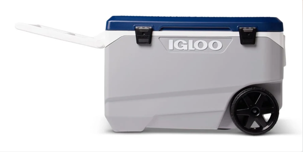 Igloo 90 Qt Maxcold Latitude Roller Cooler, Coolers,    - Outdoor Kuwait