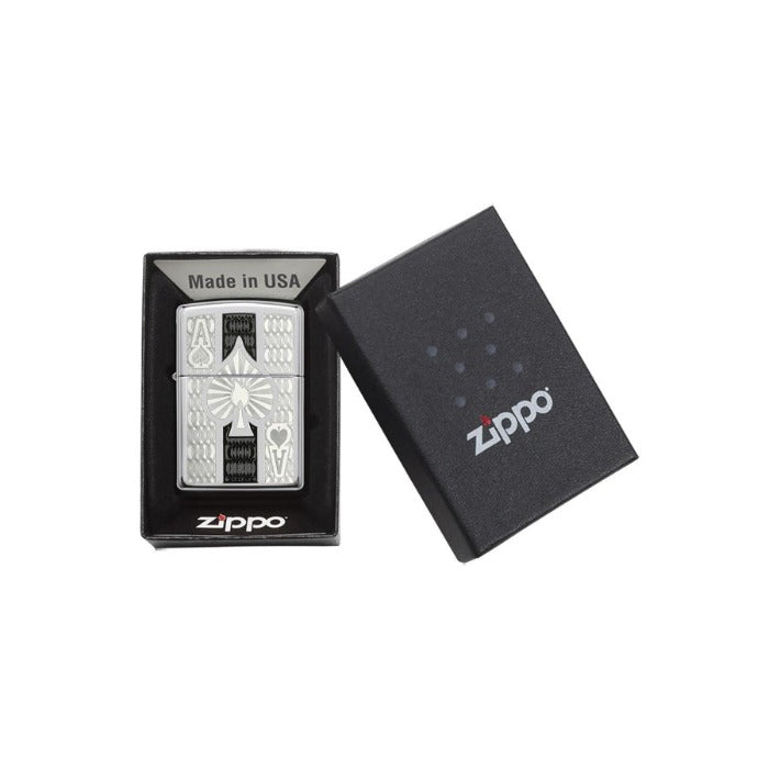 Zippo Intricate Spade Lighter, Lighter, - Outdoor Kuwait