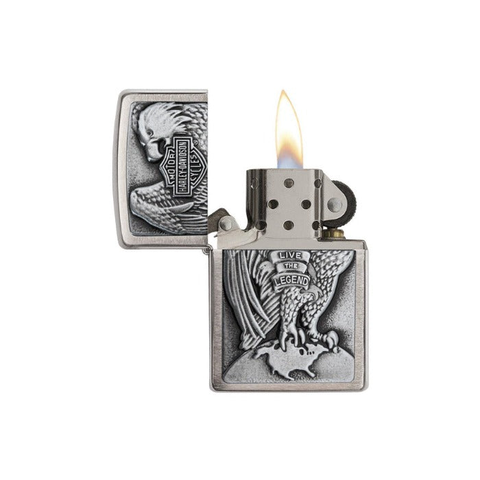 Zippo Harley-Davidson Majestic Eagle Lighter, Lighter, - Outdoor Kuwait