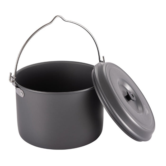 Campingmoon Aluminium Hanging Pot - 5.5 L, Cookware,    - Outdoor Kuwait