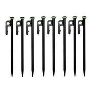 Campingmoon 8 Pieces Nail Pegs Carbon Steel - 30 cm, Tent Accessories,    - Outdoor Kuwait
