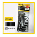 Stanley Hex Key Set-Ring MET - 10 pcs, Tools,    - Outdoor Kuwait