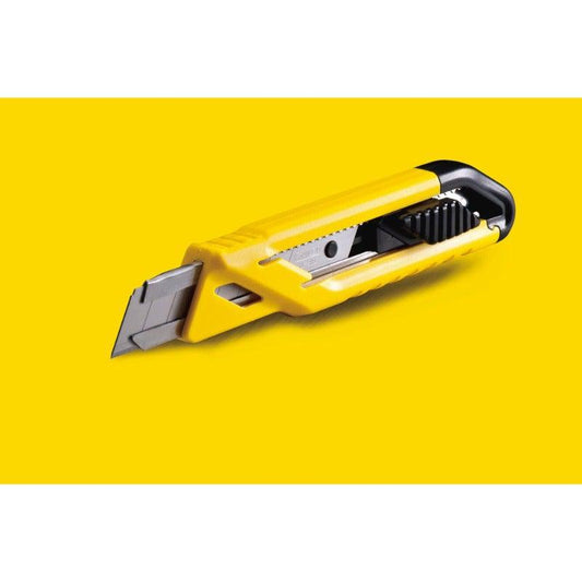 Stanley 18 mm ABS Auto-Lock Snap Off Knife, Tools,    - Outdoor Kuwait