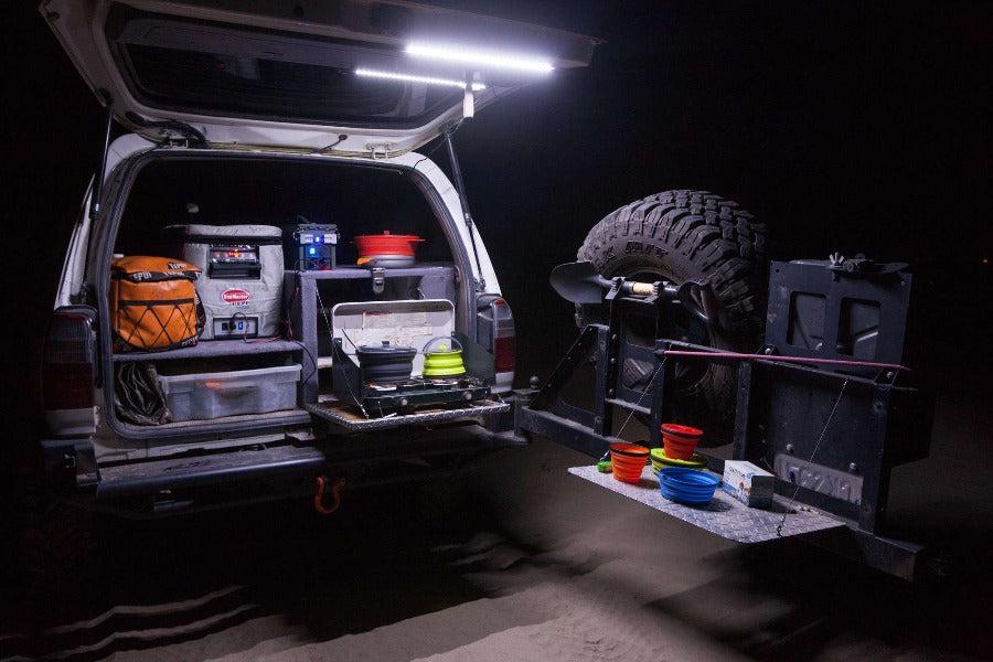 Hardkorr 50cm Tri-Colour LED Light Bar Kit with Diffuser, Camping Lights & Lanterns, - Outdoor Kuwait