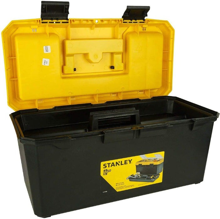 Stanley 19 Inches Plastic Tool Box, Tools,    - Outdoor Kuwait