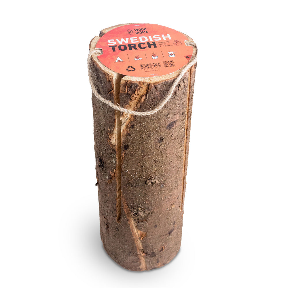 Wood Bioma Swedish Torch Vulcano - XL, Firewood, - Outdoor Kuwait