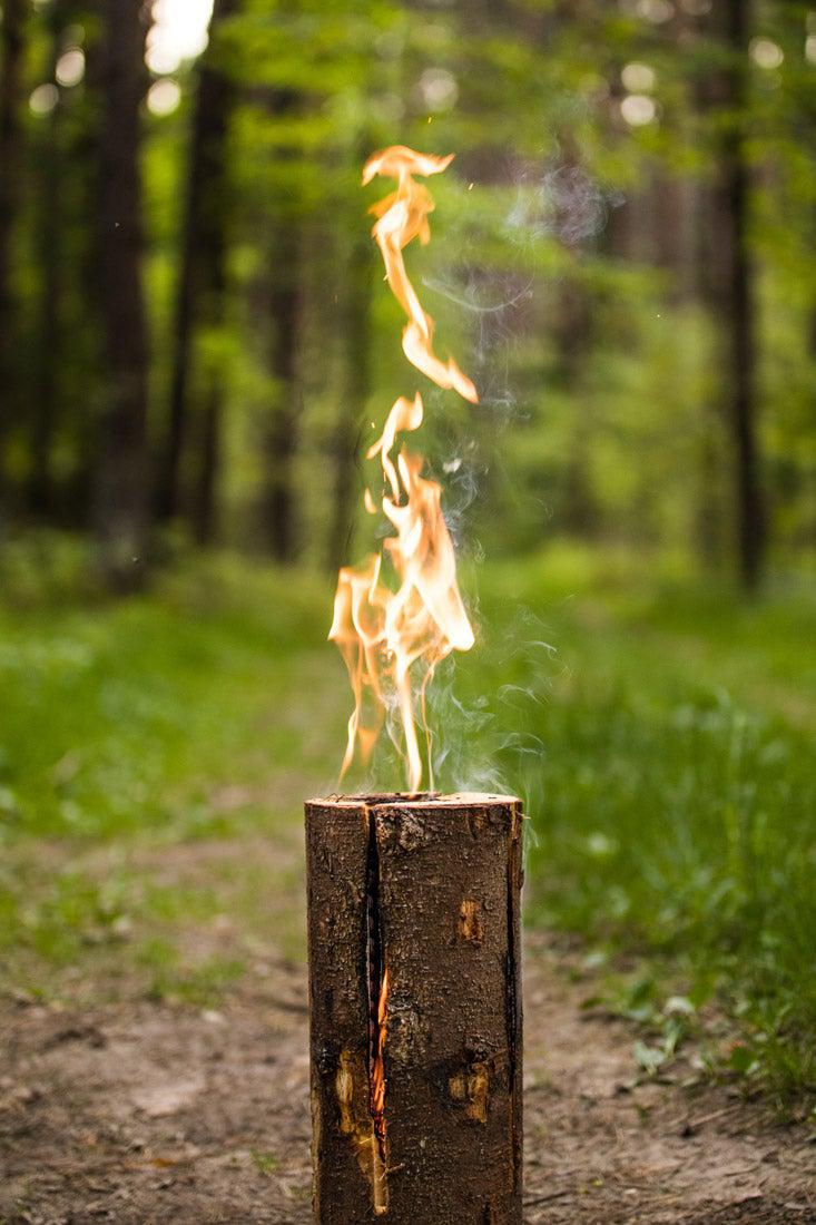 Wood Bioma Swedish Torch Vulcano - XS, Firewood & Fuel,    - Outdoor Kuwait