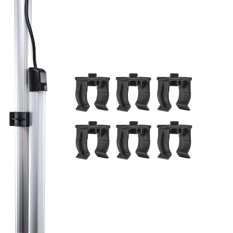 Hardkorr Pole Clips for Light Bars & Dimmers (6 Pack), Lights Accessories,    - Outdoor Kuwait