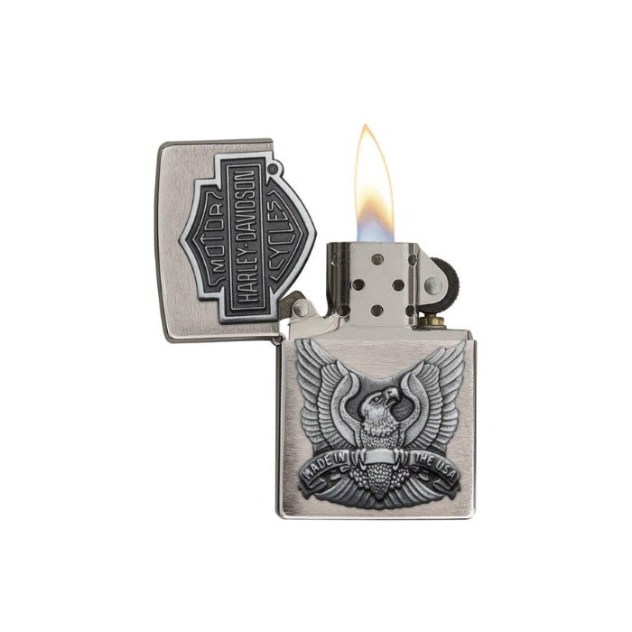 Zippo Harley-Davidson Eagle Wings Lighter, Lighter, - Outdoor Kuwait