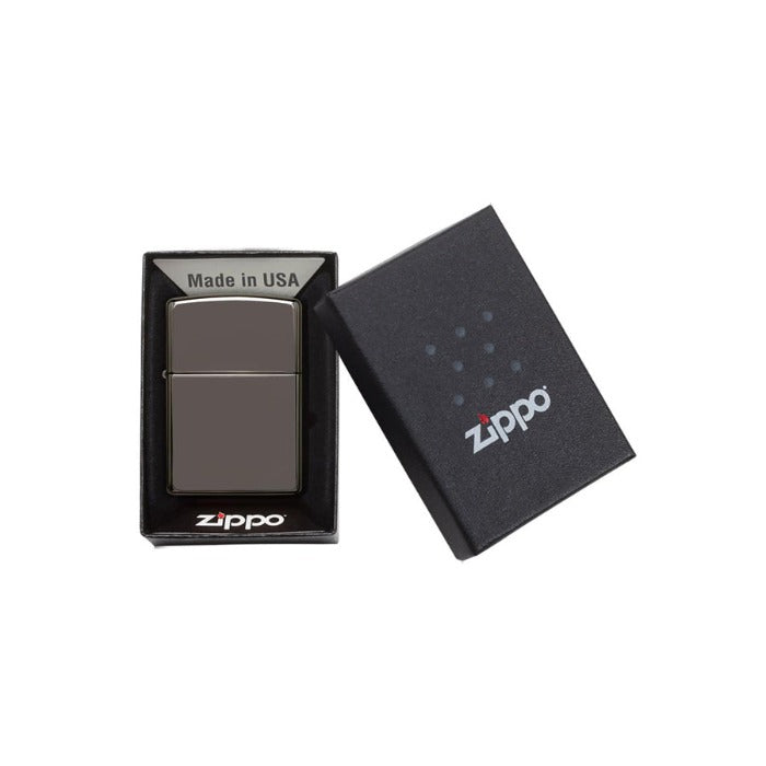 Zippo Classic Black Ice Lighter, Lighter, - Outdoor Kuwait