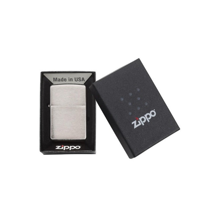 Zippo Classic Brushed Lighter, Lighters & Matches,    - Outdoor Kuwait