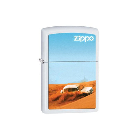Zippo Desert Racing Lighter-Lighters & Matches-Outdoor.com.kw