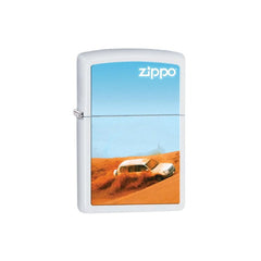 Zippo Desert Racing Lighter-Lighters & Matches-Outdoor.com.kw