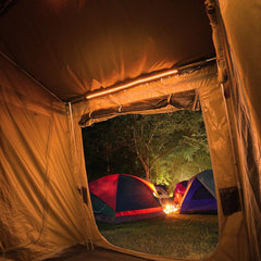 Hardkorr 1.2 m Ezy-Fit LED Strip Light - Orange/White-Camping Lights & Lanterns-Outdoor.com.kw