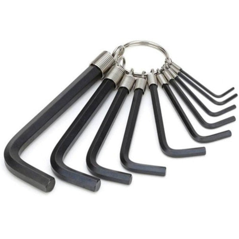 Stanley Hex Key Set-Ring IMPERIAL - 10 pcs, Tools,    - Outdoor Kuwait