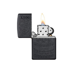 Zippo Tone on Tone Lighter-Lighters & Matches-Outdoor.com.kw