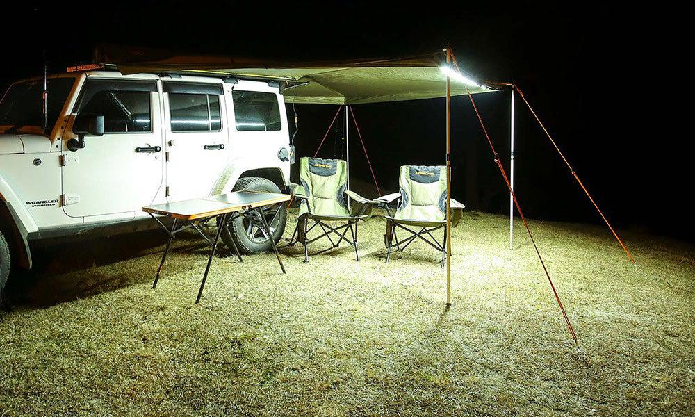 Hardkorr 2.4m Tri-Colour Ezy-Fit LED Strip Light, Camping Lights & Lanterns,    - Outdoor Kuwait