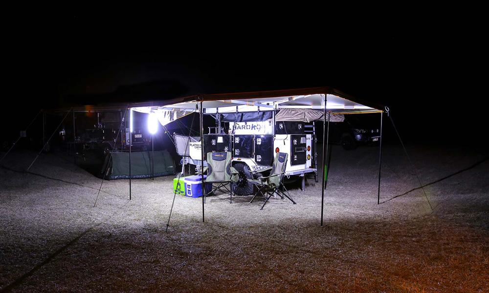 Hardkorr Tri-Colour LED Camping Light Kit - 6 Bars, Camping Lights & Lanterns,    - Outdoor Kuwait