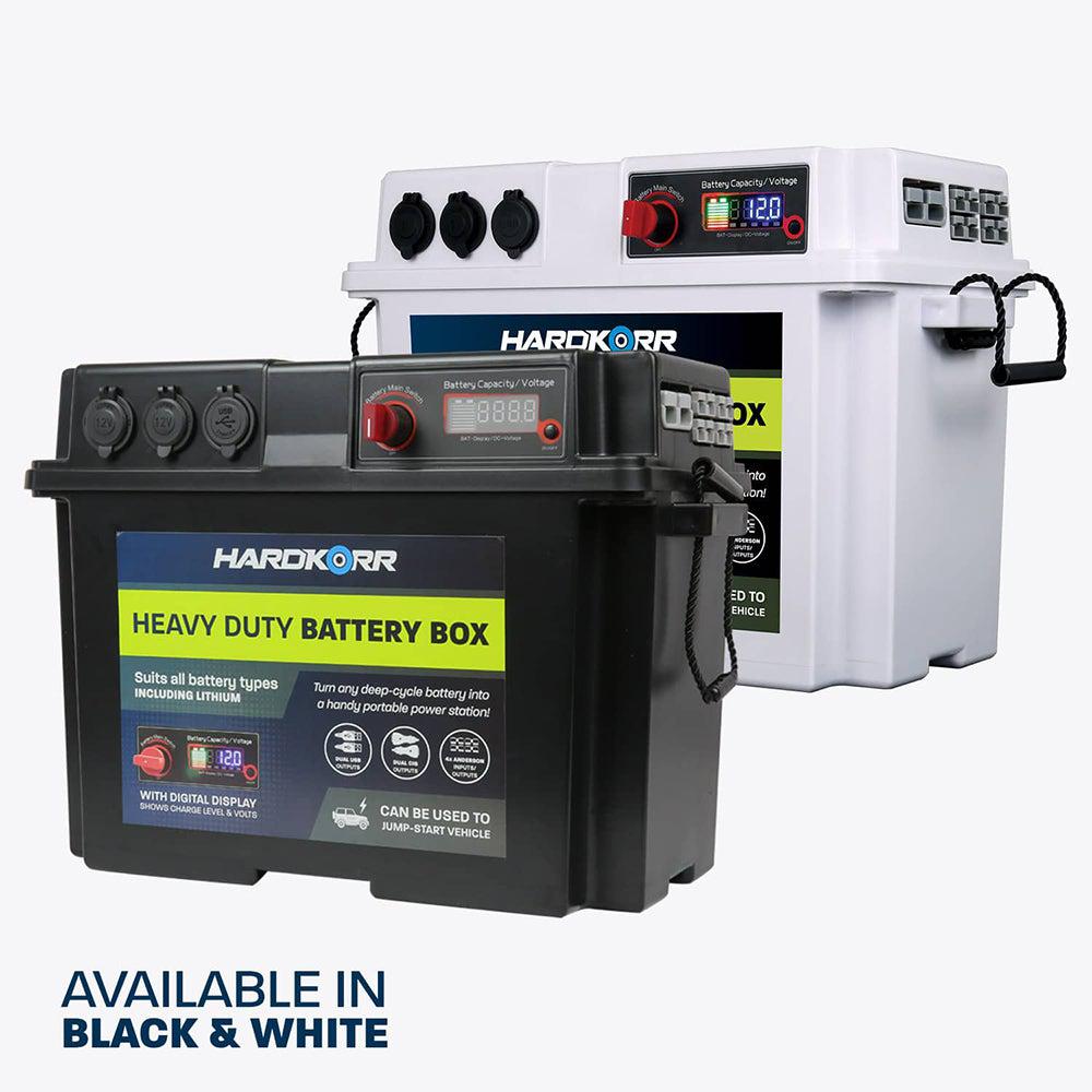 Hardkorr Heavy Duty Battery Box, Batteries,    - Outdoor Kuwait