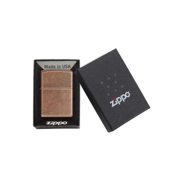 Zippo Classic Antique Copper Lighter, Lighter, - Outdoor Kuwait