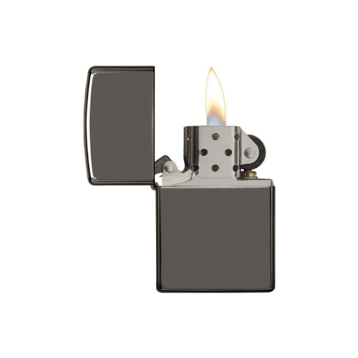 Zippo Classic Black Ice Lighter, Lighter, - Outdoor Kuwait