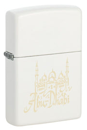 Zippo White Matte Abudhabi Design, Lighter, - Outdoor Kuwait