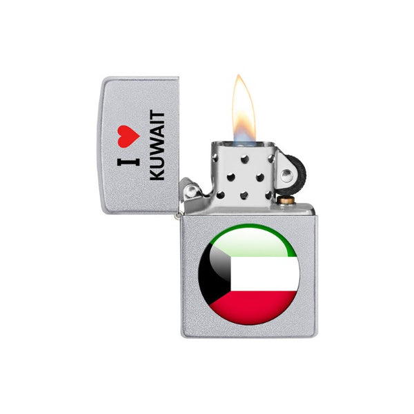 Zippo I Love Kuwait Lighter
