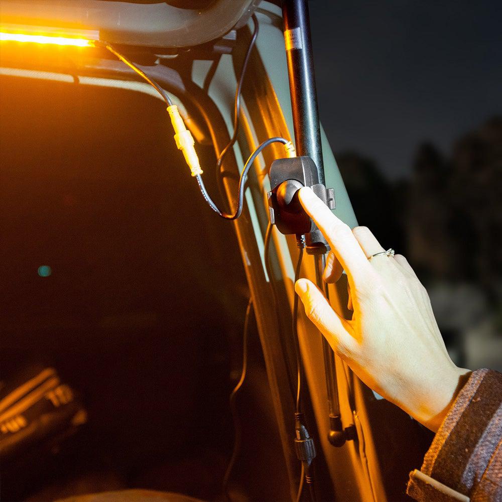 Hardkorr Orange/White LED Light Dimmer Switch, Lights Accessories,    - Outdoor Kuwait