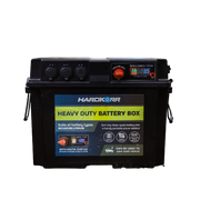 Hardkorr Heavy Duty Battery Box, Batteries, Black   - Outdoor Kuwait