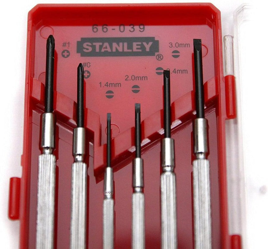 Stanley 6 pc Precision Screwdriver Set, Tools,    - Outdoor Kuwait