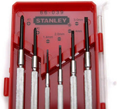 Stanley 6 pc Precision Screwdriver Set-Tools-Outdoor.com.kw